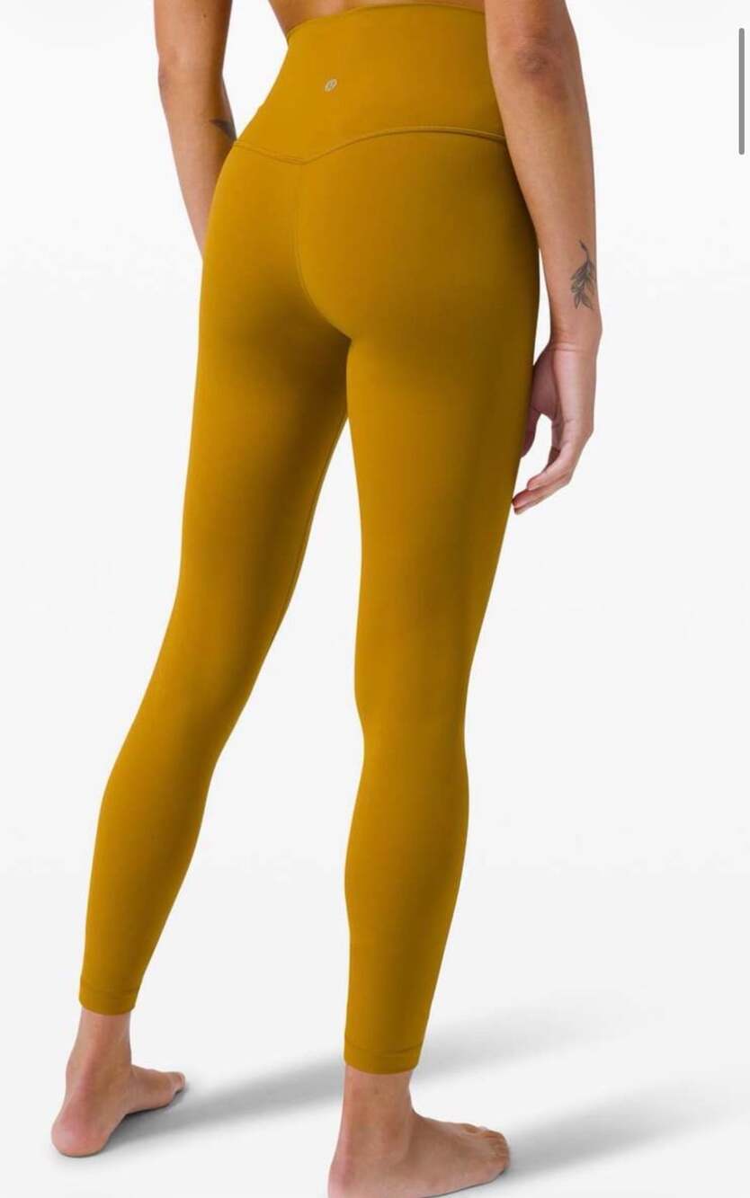 Lululemon Align High-Rise Pant with Pockets 25 Gold Spice